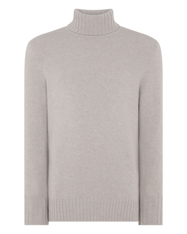 Men's Brompton Roll Neck Cashmere Jumper 2