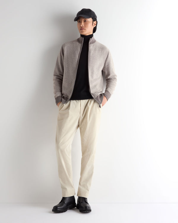 Men's Textured Birdseye Cashmere Jacket 3