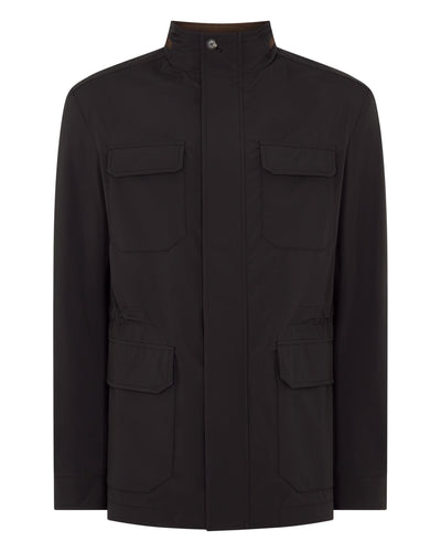 N.Peal Men's Vale Weatherproof Jacket Charcoal Grey