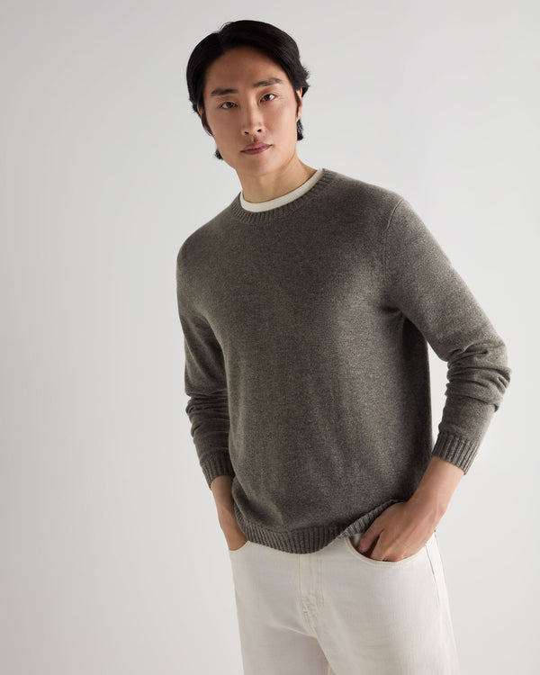 Men's Shoreditch Round Neck Cashmere Jumper 1