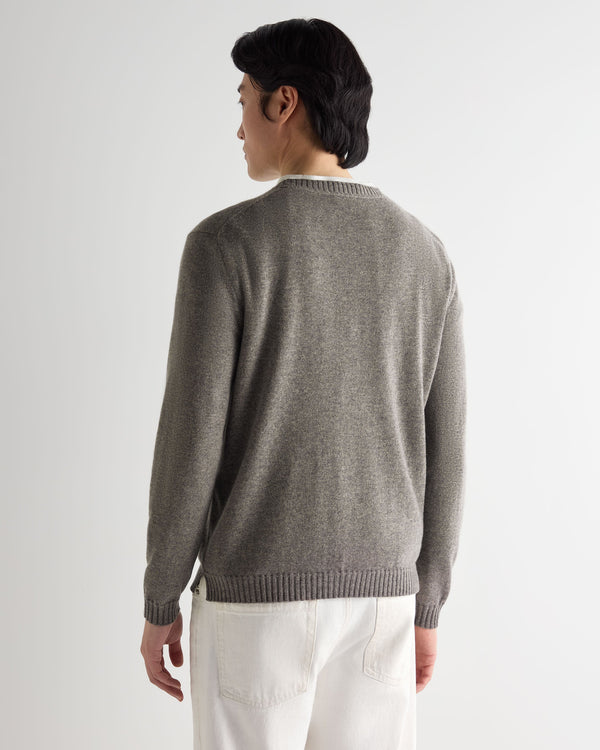 Men's Shoreditch Round Neck Cashmere Jumper 4