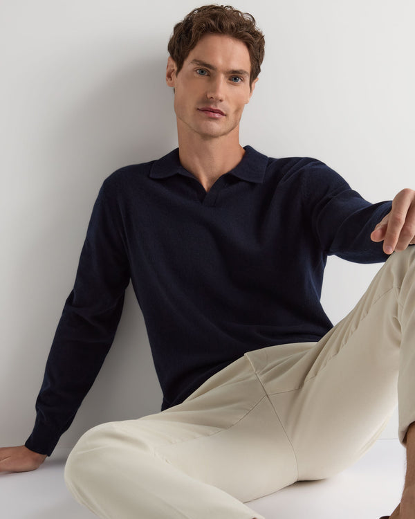 Men's Sloane Cashmere Polo 5