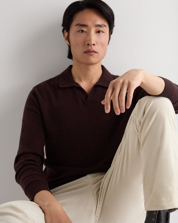 Men's Sloane Cashmere Polo 5