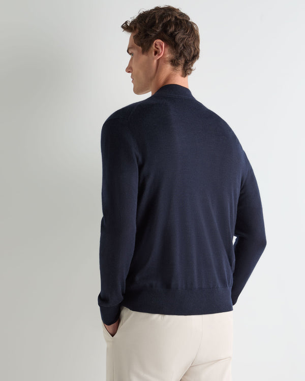 Men's Buttoned Fine Gauge Cashmere Jumper 4