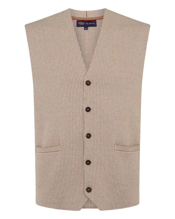 TUCCI DOGTOOTH WAISTCOAT 1