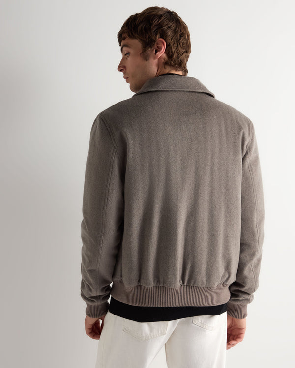 Men's High Collar Blouson Jacket 4
