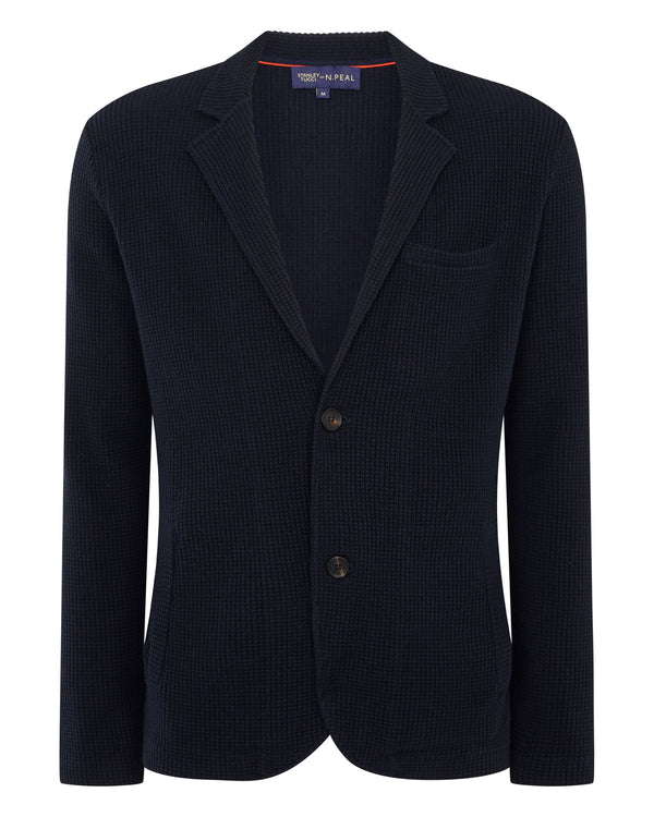TUCCI TEXTURED KNITTED BLAZER 1