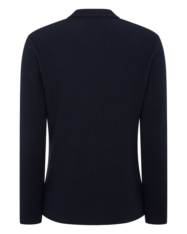 TUCCI TEXTURED KNITTED BLAZER 2