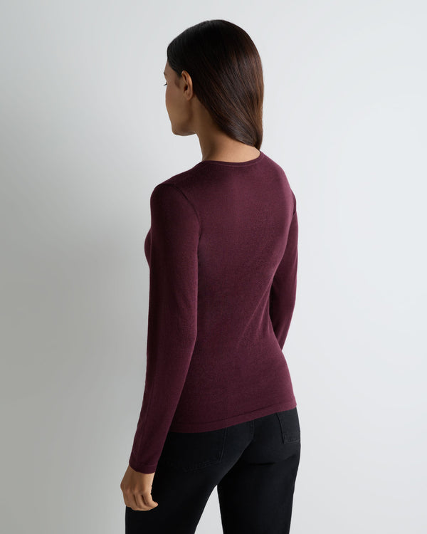 Women's Eden Superfine Cashmere Round Neck Top 4
