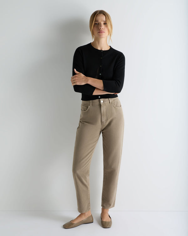 Women's Darcie Superfine Cashmere Cropped Cardigan 3