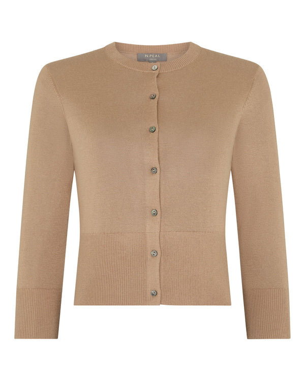Women's Darcie Superfine Cashmere Cropped Cardigan 2