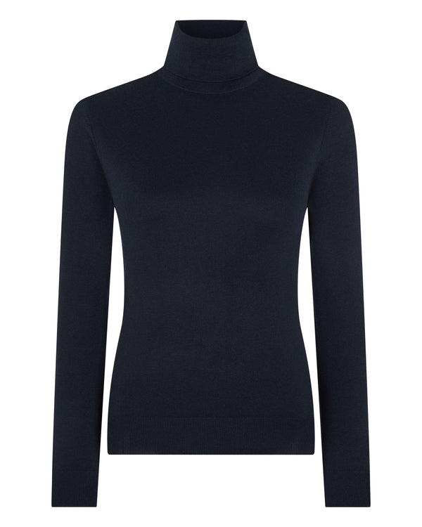 Women's Margot Superfine Cashmere Roll Neck Jumper 2