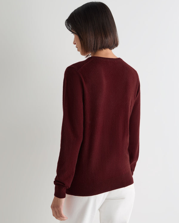 Women's Phoebe V Neck Cashmere Jumper 4