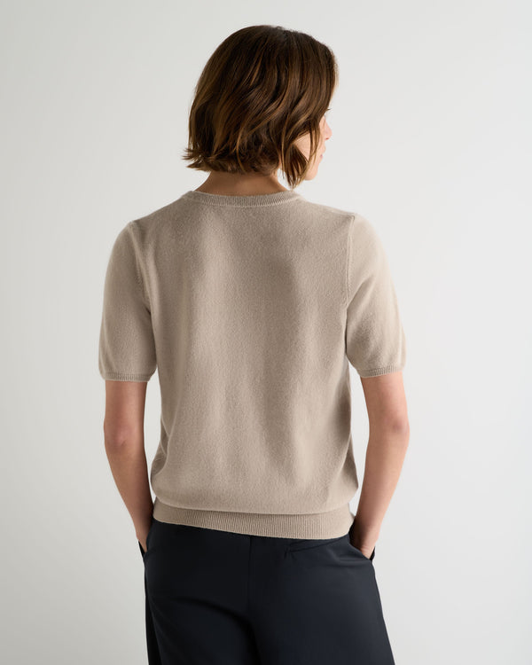 Women's Milly Classic Cashmere T-Shirt 4
