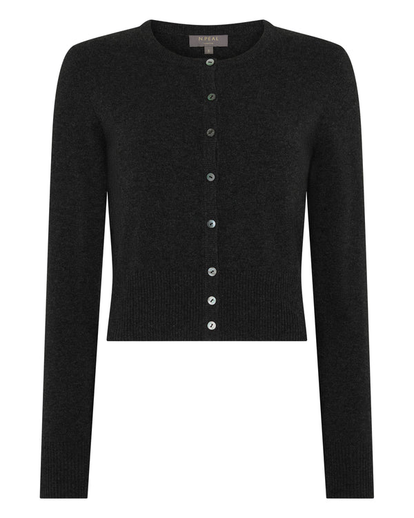 Women's Ivy Cropped Cashmere Cardigan 2