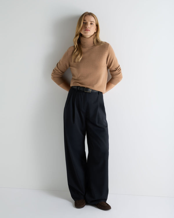 Women's Polo Neck Cashmere Jumper 3