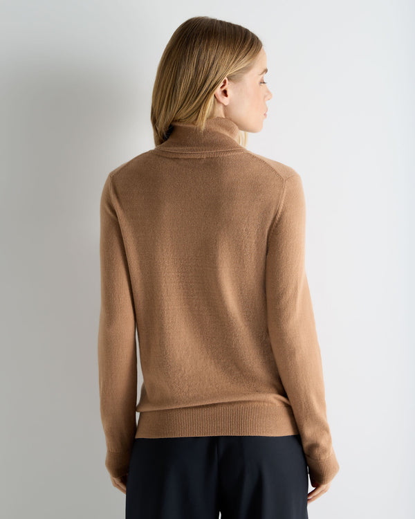 Women's Polo Neck Cashmere Jumper 4