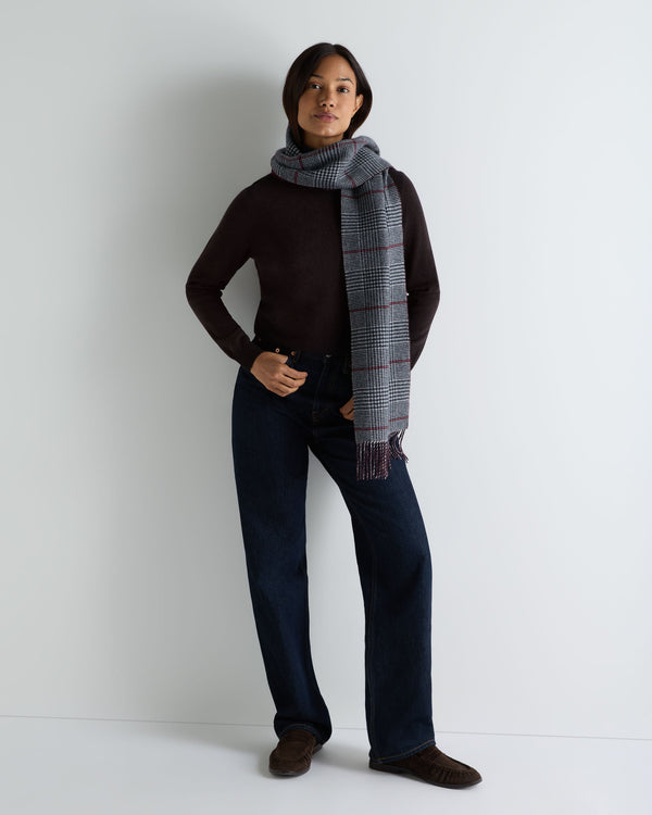 Women's Luna Roll Neck Cashmere Jumper 3