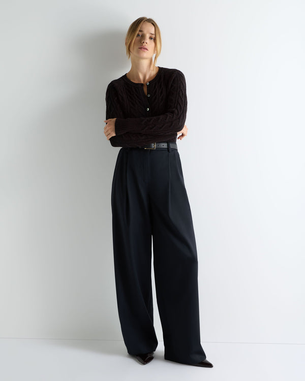 Women's Myla Cable Cashmere Cardigan 3