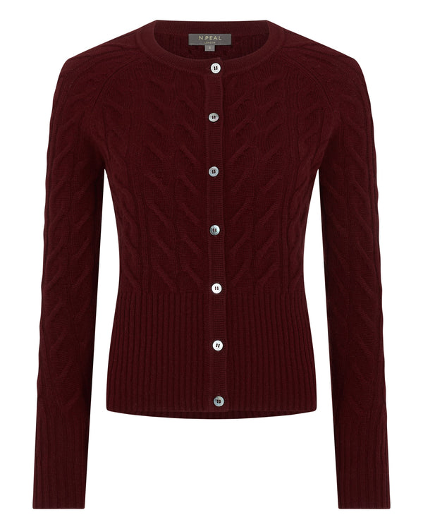 Women's Myla Cable Cashmere Cardigan 2