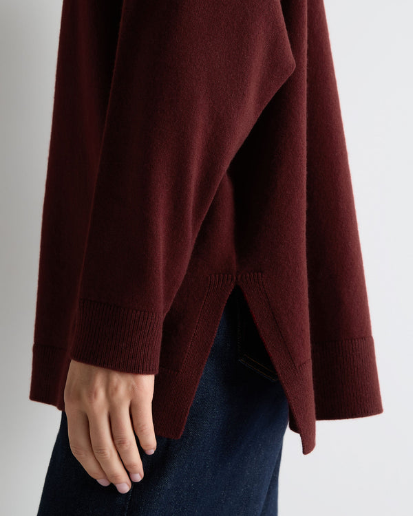 Women's Longline V Neck Cashmere Jumper 6
