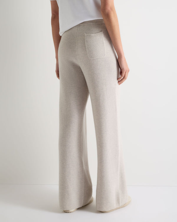 Women's Honeycomb Knit Cashmere Trouser 4