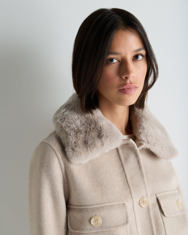 Women's Rosie Fur Collared Jacket 5