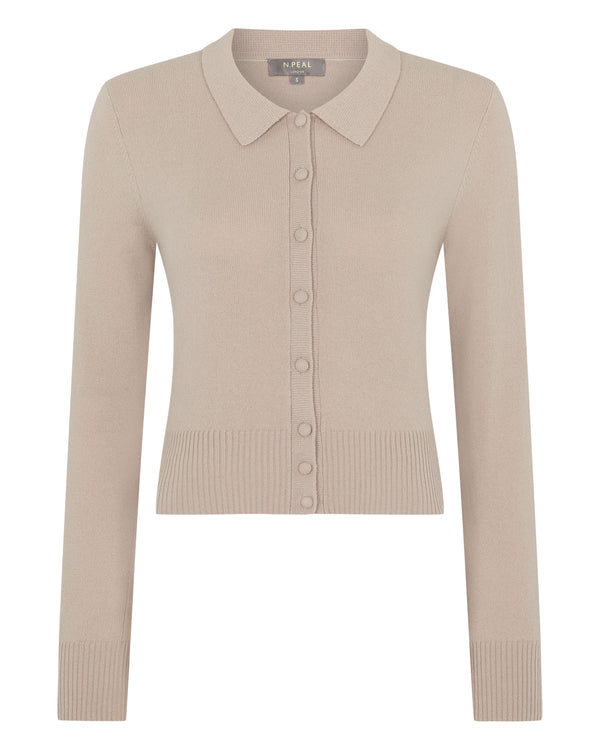Women's Thea Collared Cashmere Cardigan 2
