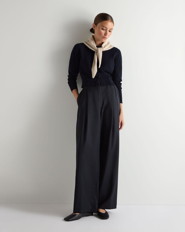 Women's Thea Collared Cashmere Cardigan 3
