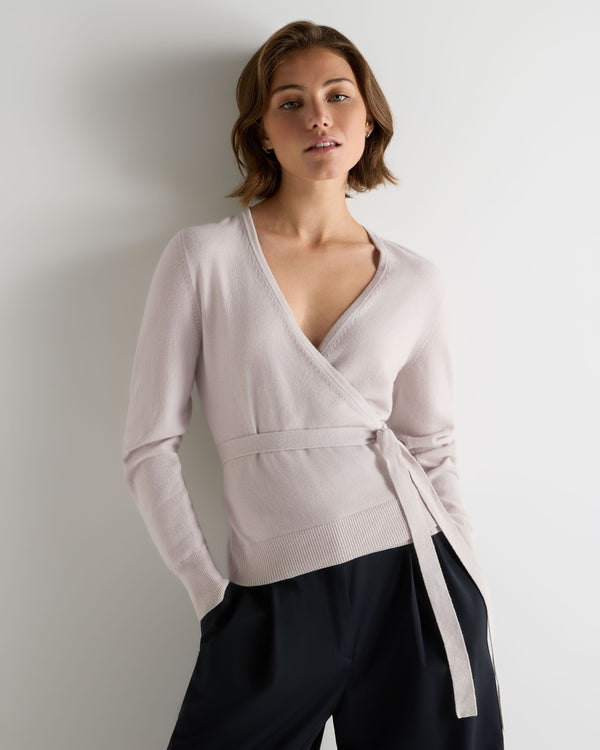 Women's Arabella Wrap Cashmere Cardigan 6