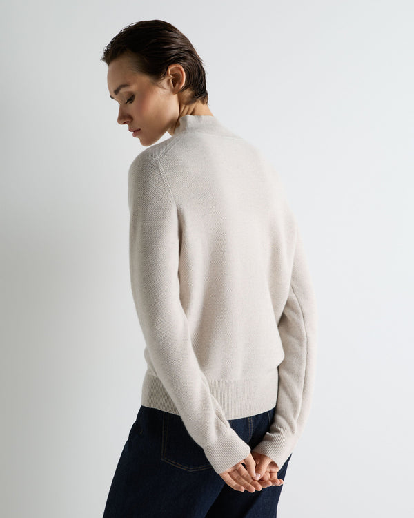 Women's Honeycomb Knit Cashmere Jumper 4