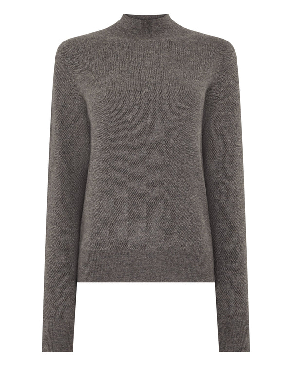Women's Honeycomb Knit Cashmere Jumper 2