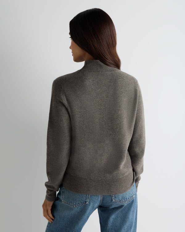 Women's Honeycomb Knit Cashmere Jumper 4