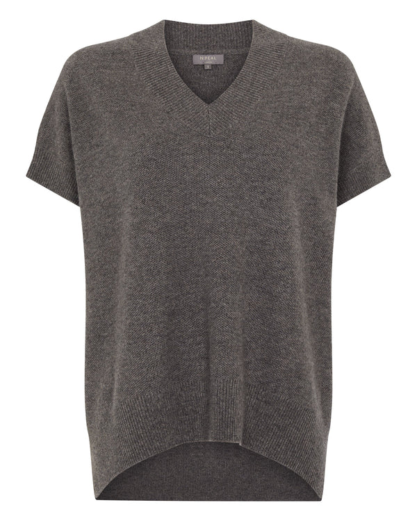 Women's Honeycomb Sleeveless Cashmere Jumper 2