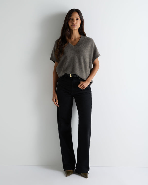 Women's Honeycomb Sleeveless Cashmere Jumper 3