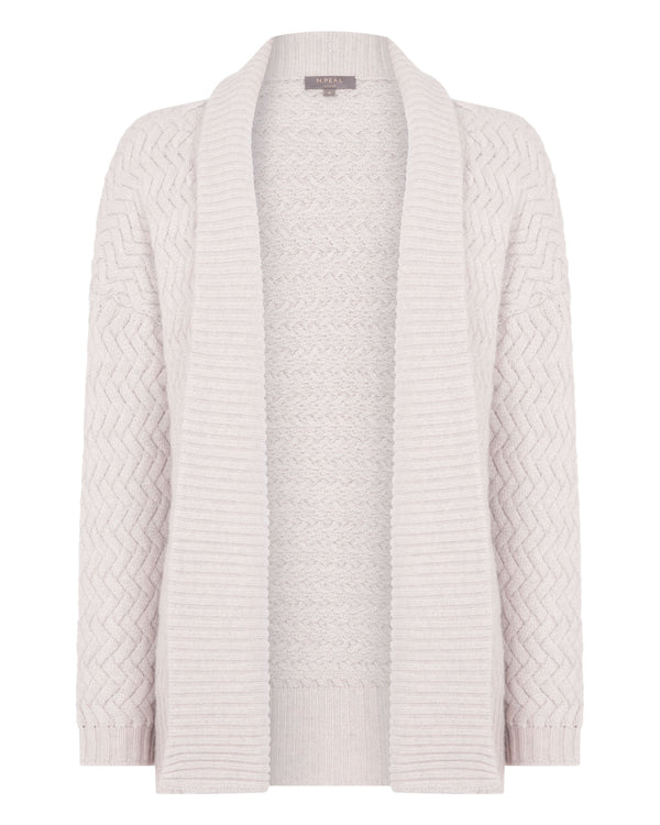 Women's Heirloom Basketweave Cashmere Cardigan 2
