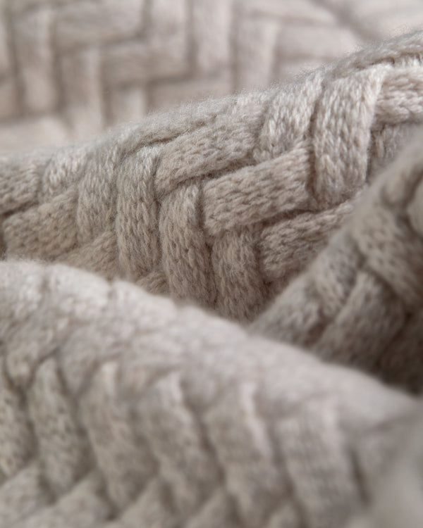 Women's Heirloom Basketweave Cashmere Cardigan 7