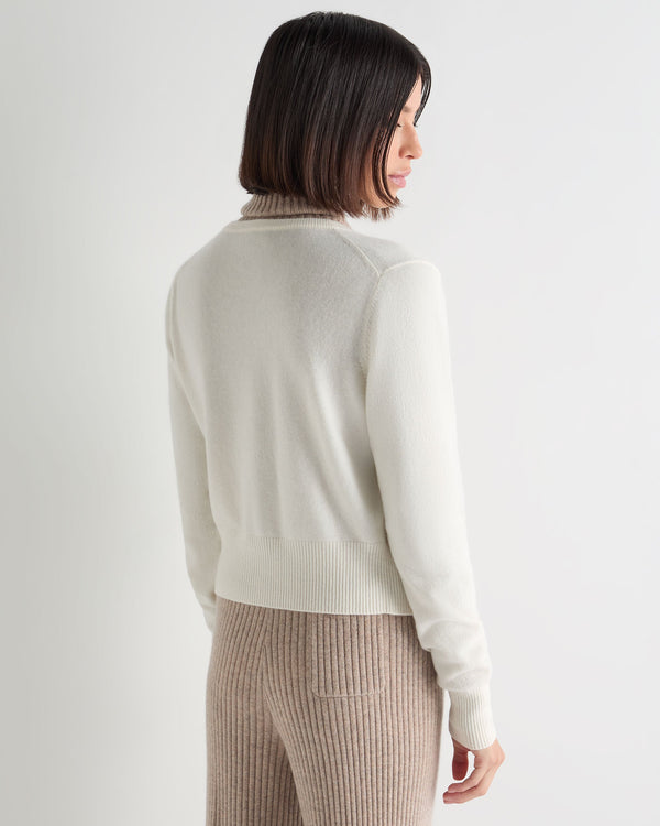 Women's Ivy Zipped Cashmere Cardigan 4