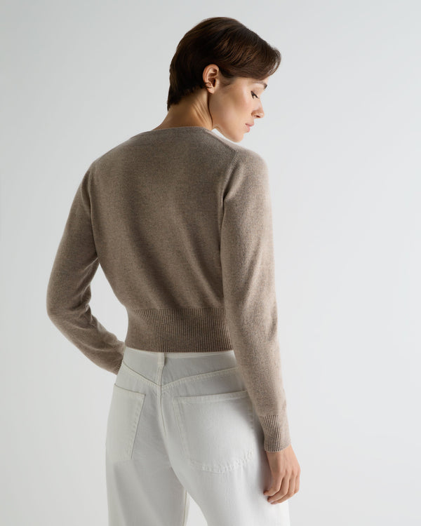 Women's Ivy Zipped Cashmere Cardigan 4