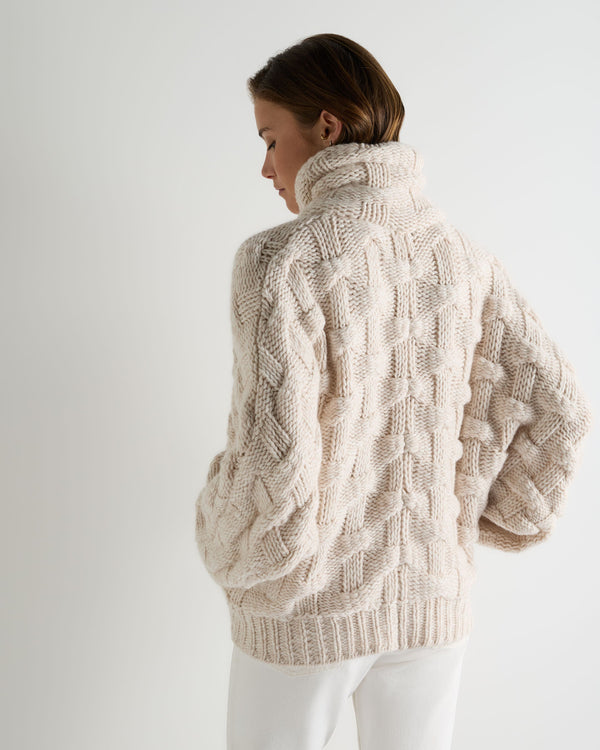 Women's Hero Button Cashmere Jumper 4