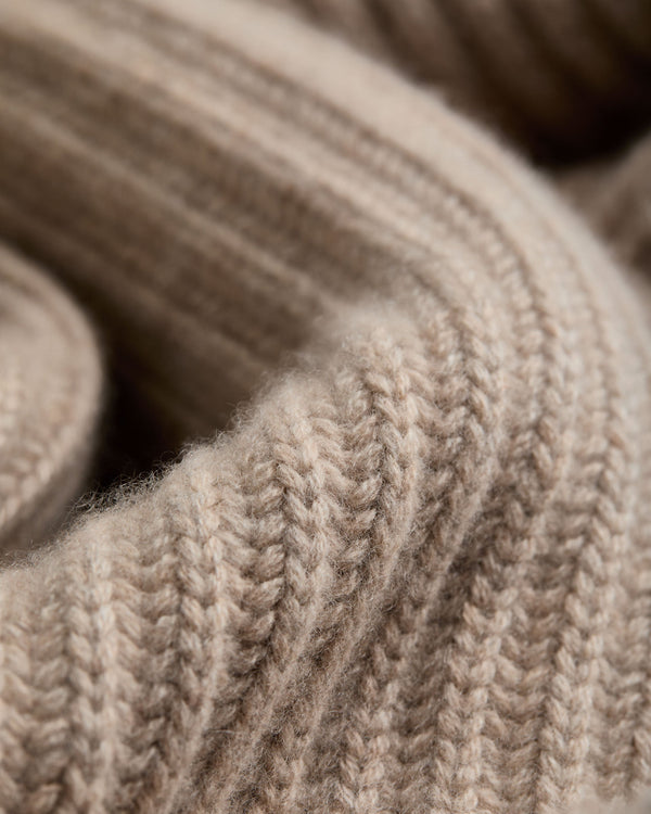 Women's Ribbed Bell Sleeve Cashmere Jumper 8