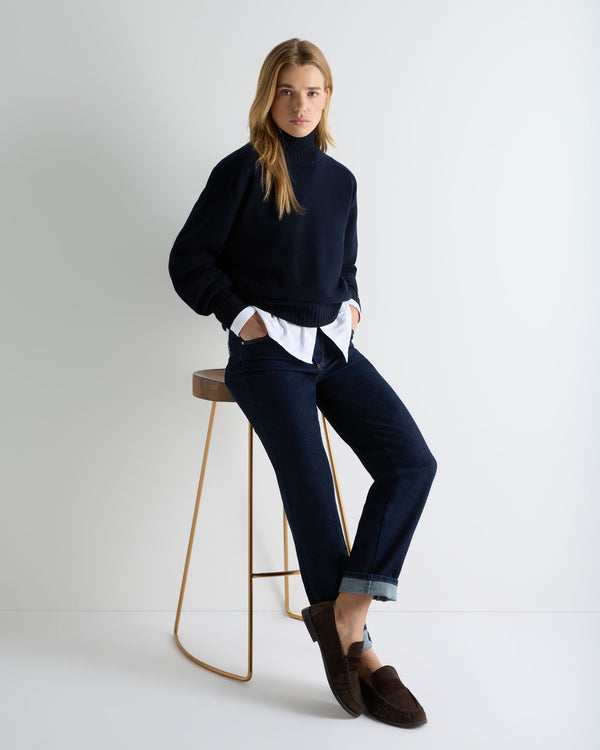 Women's Funnel Neck Cashmere Jumper 3