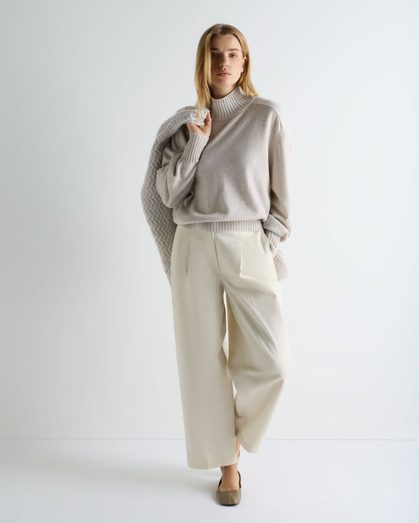 Women's Funnel Neck Cashmere Jumper 3