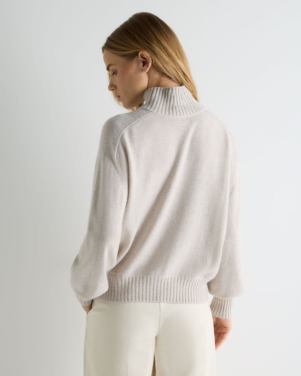 Women's Funnel Neck Cashmere Jumper 4