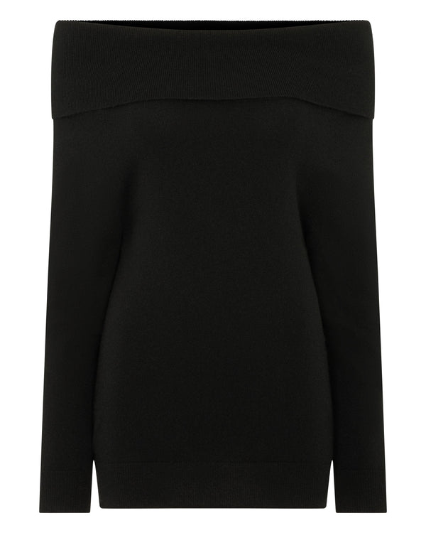 Women's Off-The-Shoulder Cashmere Jumper 2