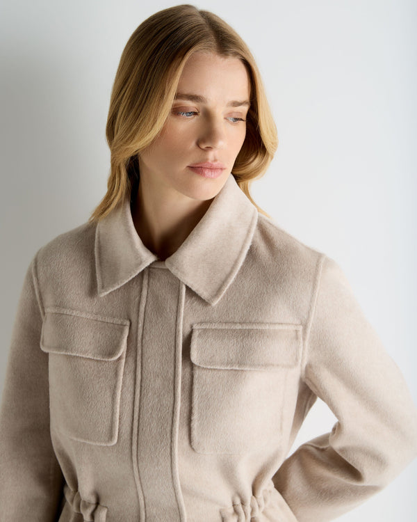 Women's Fur Collar Field Jacket 7