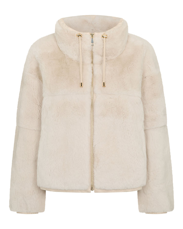 Women's Blouson Rex Fur Jacket 1