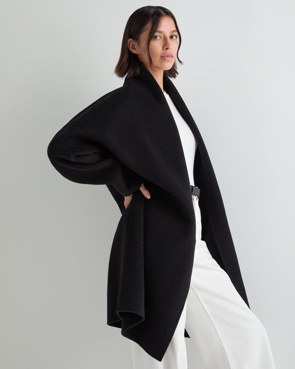 Women's Double Face Robe Coat 6
