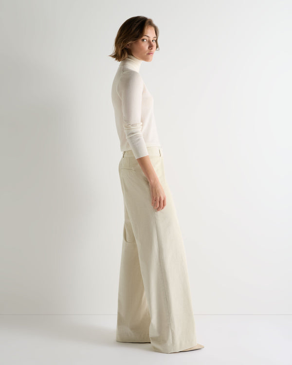 Women's Cord Wide Leg Trouser 3