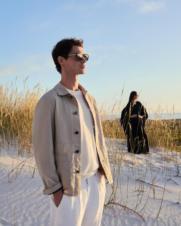 N.Peal Women's Sleeveless Cotton Blend Maxi Dress Navy Blue